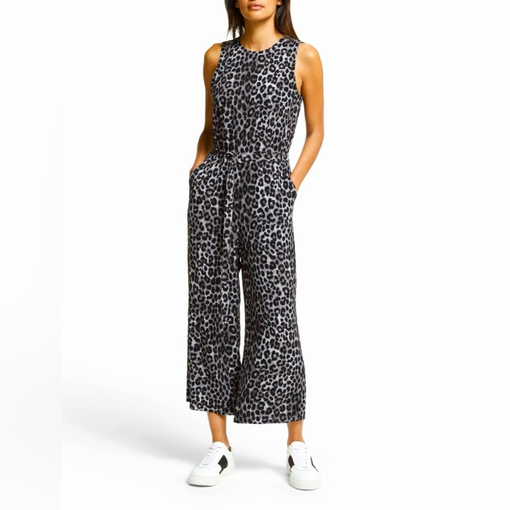 MICHAEL Michael Kors Kors Cheetah:
Jumpsuit outlet leopard print black/ greyNWT